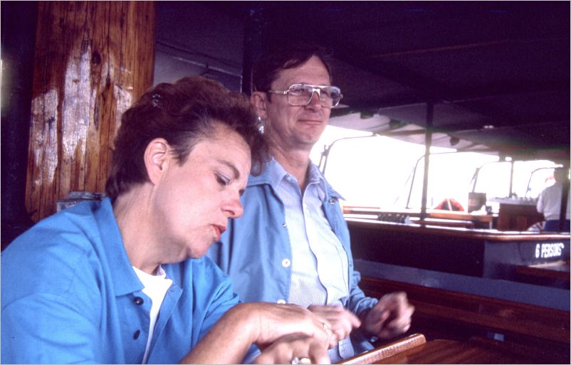 On the boat
